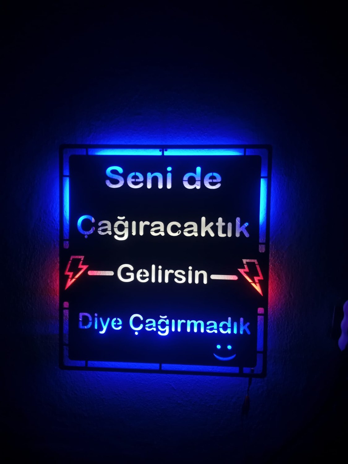 Dekoratif LED Tabela Modelleri - SENİ DE ÇAĞIRACAKTIK