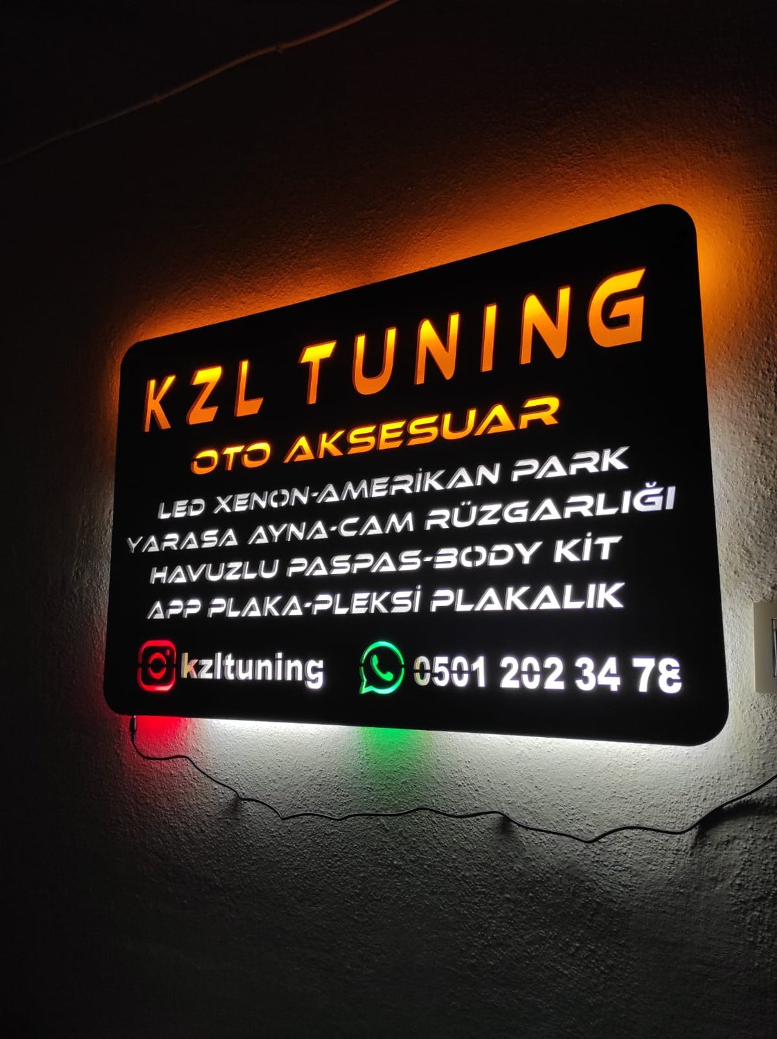 Bursa LED Tabela Tasarımları - KZL TUNING