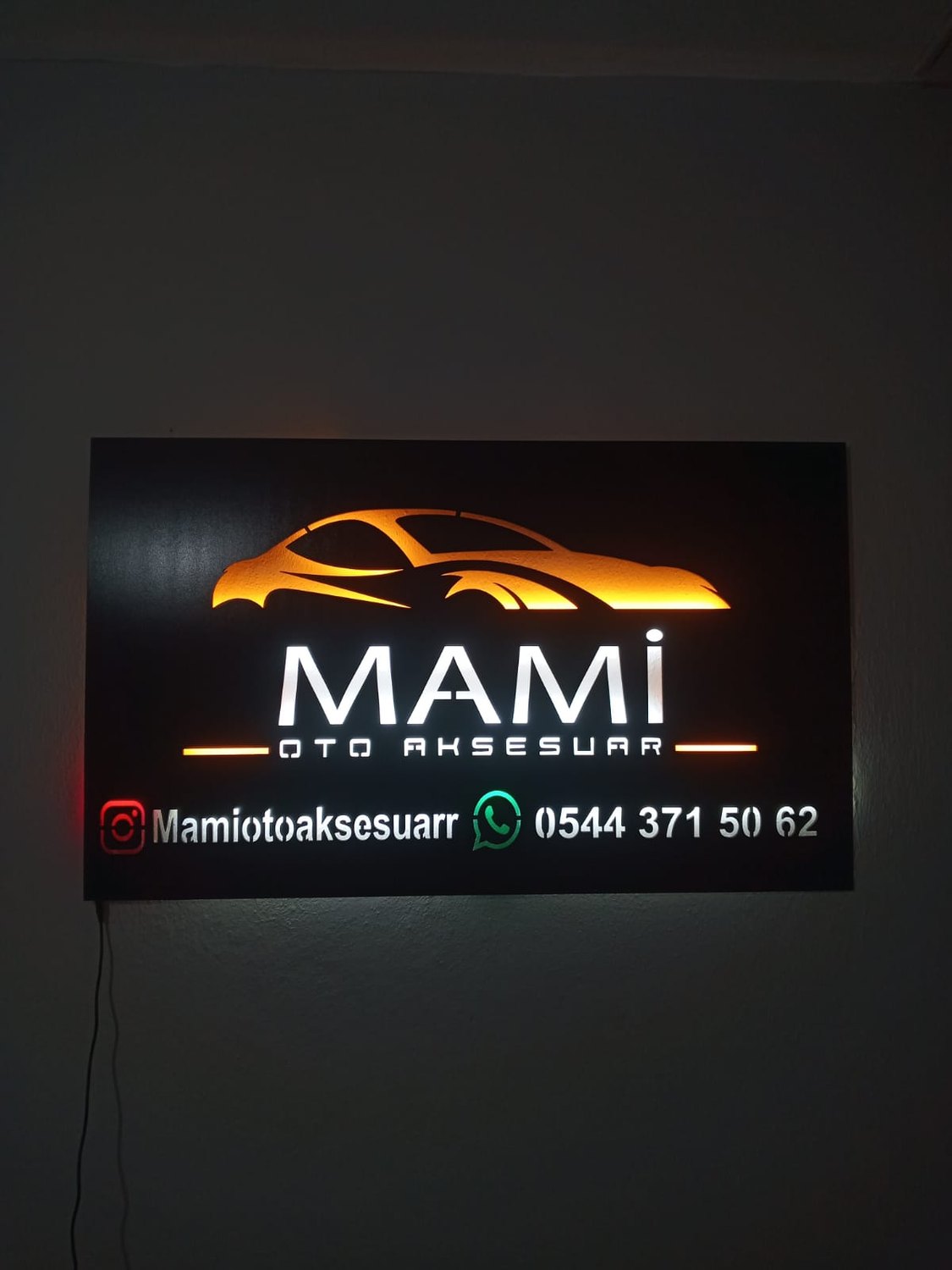 Bursa LED Tabela Tasarımları - MAMİ OTO AKSESUAR
